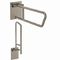 Stainless Steel 500 pounds Disabled Toilet Handrails Stand Alone Toilet Rail